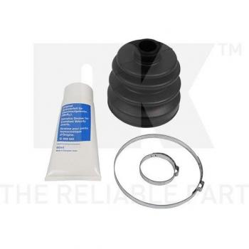 Juego de fuelles para árbol de transmisión NK CV-joint boot 522209, incluye dos fuelles, abrazaderas y es compatible con diversas marcas y modelos de vehículos