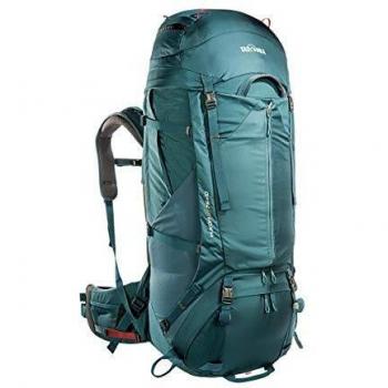 Mochila de trekking Tatonka Yukon X1 75+10 - Acceso frontal, sistema de espalda ajustable, capacidad de 85 litros, color verde teal