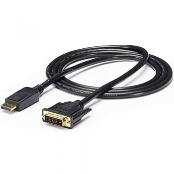 StarTech DP2DVI2MM6 - Adaptador conversor de vídeo DisplayPort a DVI
