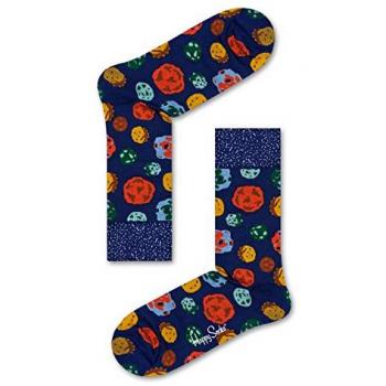 Calcetines Dressed Crater Negros - Happy Socks, Talla 39-42, Unisex Adulto