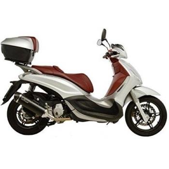 LEOVINCE 14025 TERMINAL SBK NEGRO PIAGGIO BEVERLY 350 2014-INOXIDABLE