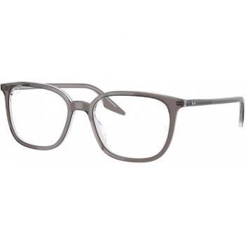 Ray-Ban RX5406 8111 Unisex Square Grey Eyeglasses