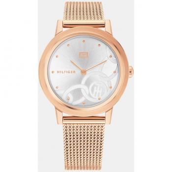 Reloj de mujer Tommy Hilfiger 1782441 de malla de acero rosa