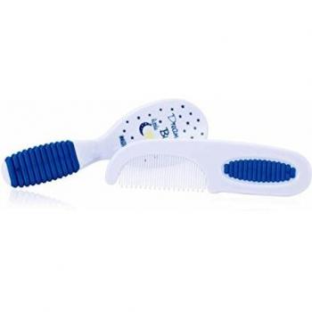 Nuby Id711Blue-Lm - Cepillo Y Peine, Niños, Turquesa