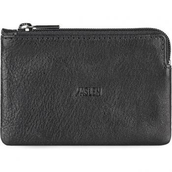 Jaslen - Monedero Hannover Hombre Piel RFID Negro