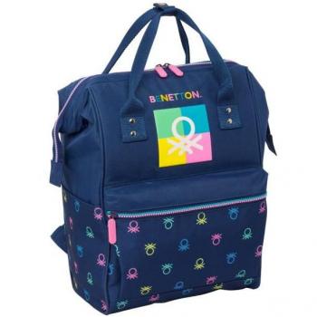 Mochila para portátil Benetton Cool 13 con compartimiento acolchado y diseño único