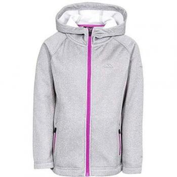 Trespass FCFLFLN20001-PLT-3/4 Suéter, Platino, 3-4 Anni Muchachas
