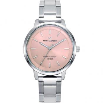 Mark Maddox MM1019-77 - Reloj de mujer Greenwich con caja y brazalete de acero