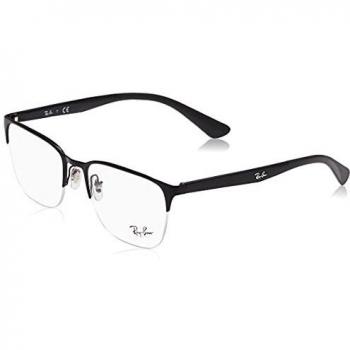 Ray-Ban Unisex Adults’ 0RX6428 Optical Frames, Top Matte Black), 54