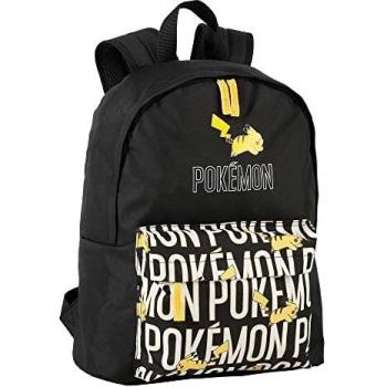 Mochila Escolar Americana Pokemon - Compartimento Principal y Bolsillo Frontal - Adaptable a Carro