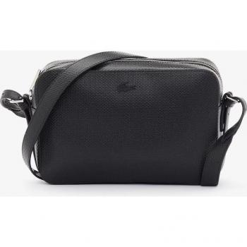 Bandolera de mujer Chantaco en piel de becerro negra Lacoste NF4160KL