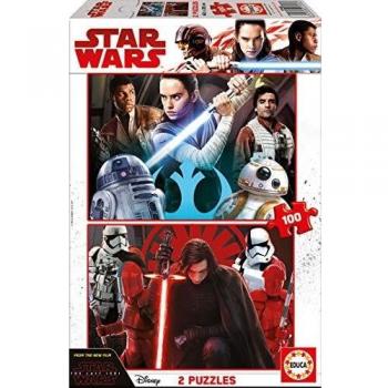 Star Wars- Puzzle Doble, 100 Piezas