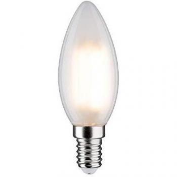 Lámpara de Filamento LED E14, 6.5W (60W), 806 lm, Cálida (2700 K), Acabado Mate