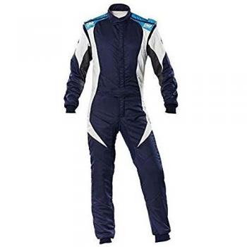 Mono de Carreras OMP First Evo Negro/Azul Talla 46