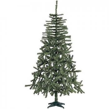 Árbol de Navidad Douglas con 332 Ramas y Guirnalda de 150 cm con Base de Plástico