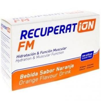 Recuperat-Ion FM Sabor Naranja Sin Azúcar, 20 Sobres