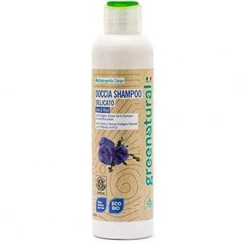 Greenatural Delicate Linen and Rice Shower Gel 250 ml