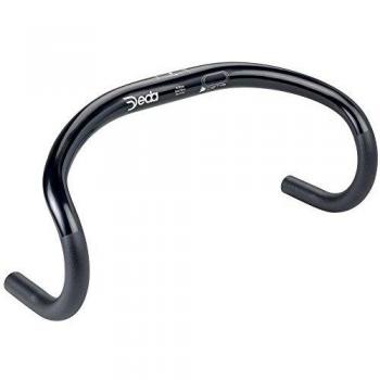 Deda Elementi Pista Manillar de Bicicleta Unisex, Negro