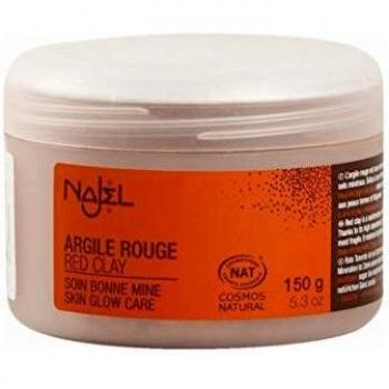 Najel Red Clay Powder 150g - Natural Skin Care and Hair Treatment