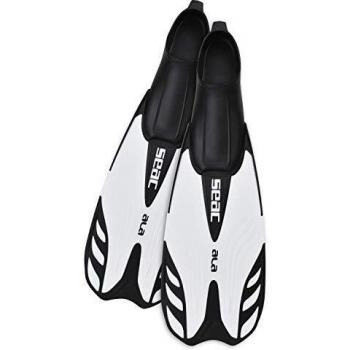 SEAC 710033 Calzantes de Buceo y Diseño Italiano, Adultos Unisex, Blanco, 38-39