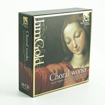 Oeuvres de bach, biber, brahms, Fauré, krenek mahler & monteverdi