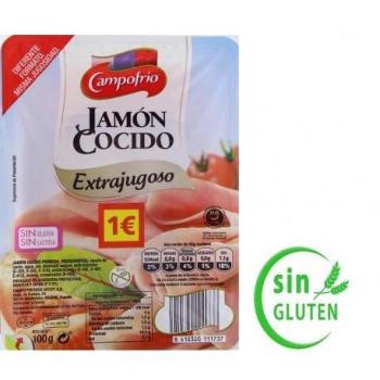 Jamón Cocido Campofrío Lonchas 80 gr