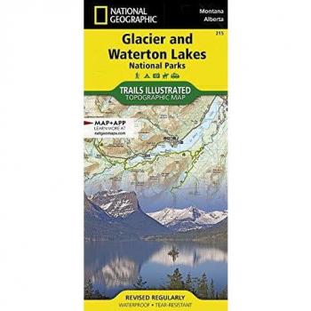 Glacier/Waterton Lakes Np 215 Gps Ng R/V: NG.NP.215