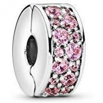 Pandora Clip rosa brillante 791817PCZ
