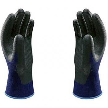 Showa 380 guantes para trabajos talla XL Azul/Negro