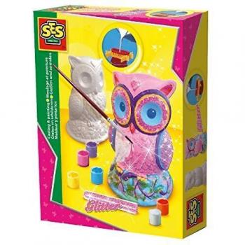 SES Creative - Moldear y Pintar, Lechuza