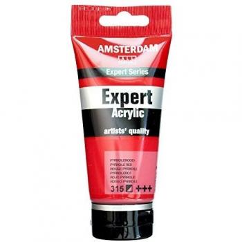 Pintura Acrílica Artista 75ml Rojo Pyrrole 315 Amsterdam