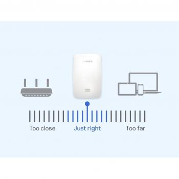 Linksys RE7000-EU - Extensor de Red Wi-Fi AC1900+ MAX-Stream