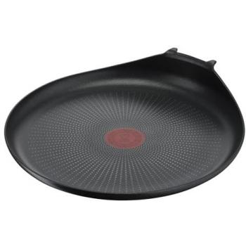 Sartén Tefal Ingenio Easy Plus 27 cm, Aluminio Negro, Antiadherente, No Inducción