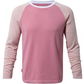 Craghoppers Boys & Girls Nosilife Barnaby Raglan Long Sleeve T Shirt