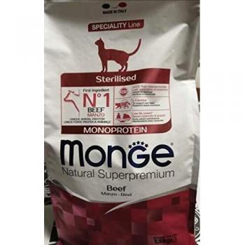 Monge Monoprotein Sterilised Cat con vacuno - 1,5 kg