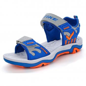 Sandalias para Niños Casual Verano Strap Sandalias-Zapatillas de Material sintético para niño, 3 Azul, 29 EU