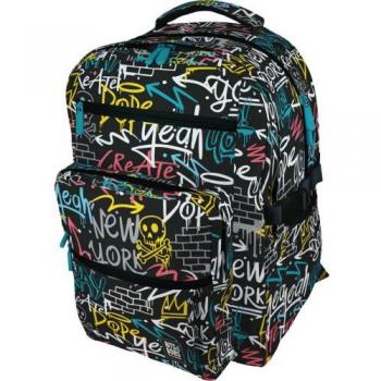 MOCHILA ESCOLAR JUVENIL BIGPACK B&B 24 WALL