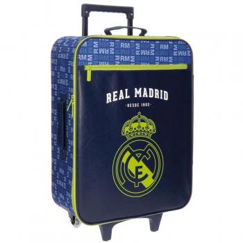 Real Madrid 5649152 Basic Equipaje Infantil, 52 cm, 26 Litros, Multicolor