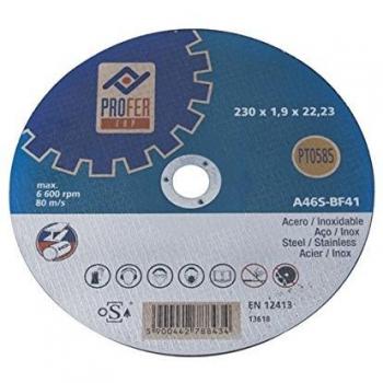 PROFER TOP - Disco C H Metal/Inox Plano Profer Top 180X1,6 Mm