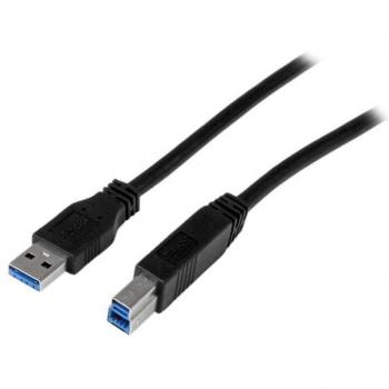 StarTech.com 1m (3ft) Certified SuperSpeed USB 3.0 A to B Cable - M/M