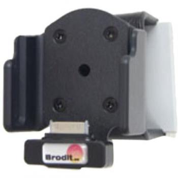 Brodit soporte ajustable con Paso a través del conector para iPhone 4 / 4S con la Funda