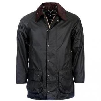 Barbour Beaufort Mens Wax Jacket - Sage - 44 Inch - male