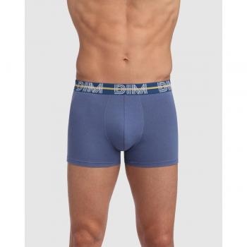 Boxers DIM BO POWERFUL X3 - Pack de 3 Boxers Azul, Verde y Negro para Hombre
