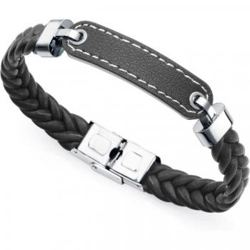 Pulsera Viceroy Magnum 15108P01010 de piel y acero