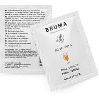 Bruma - Gel deslizante con aloe vera sabor a piña colada 6 ml