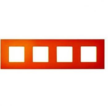 Simon 2700647-072 - Funda 4 Elementos Naranja