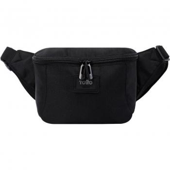 Riñonera Urbana Trik Color Negro - Totto