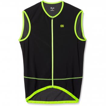 Ale Icona Clima Protection 2.0 Chaleco, Hombre, Negro, M/170-179
