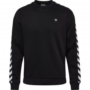 Hummel Archive Loose Fit Black Unisex Sweatshirt