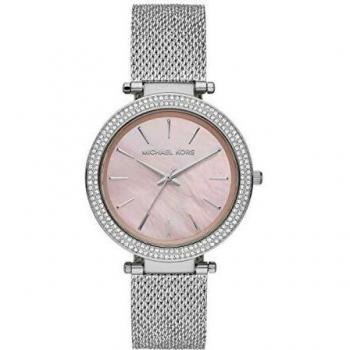 Michael Kors Women's Watch DARCI, 39 mm case size, Three Hand movement, Stainless Steel strap